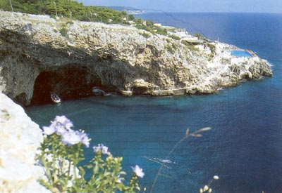 Grotta Zinzulusa - Foto di Pierluigi Bolognini - La Guida del Salento - pag.50 - Capone editore